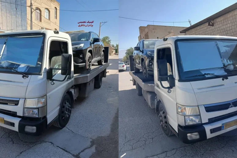 حمل خودرو وارداتی از بندرعباس